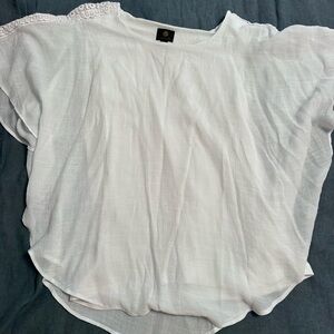 White Linen Women's Top